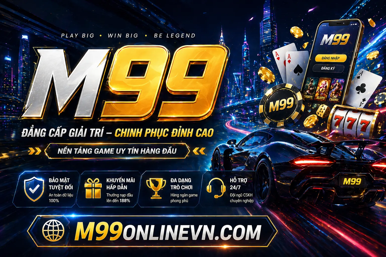 Giao diện ứng dụng lucky888 hiện đại trên điện thoại